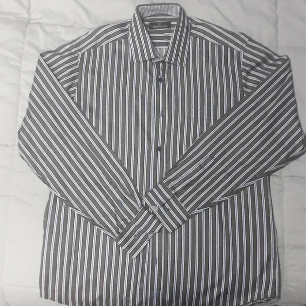 Men's Bugatchi Uomo casual button down shirt